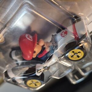 HOT WHeeLs × MARIOKART BABYMARIO B-Dasher, 1:64, Red & Blue.
